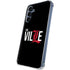 University of Louisville Black Background Galaxy A35 5G Clear Case